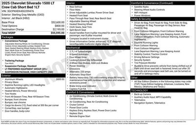 2025 Chevrolet Silverado 1500 LT