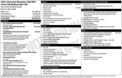 2021 Chevrolet Silverado 1500 RST