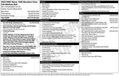 2023 GMC Sierra 1500 Elevation