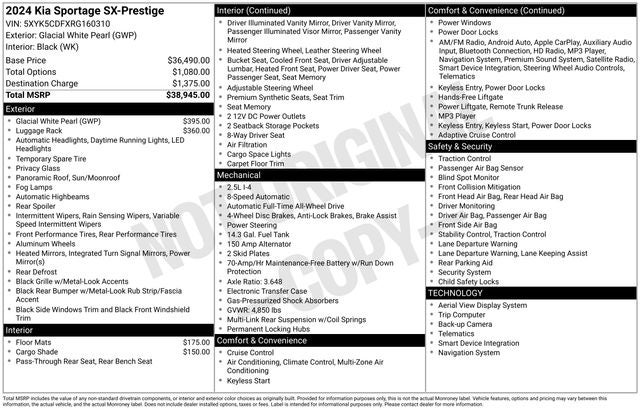 2024 Kia Sportage SX-Prestige