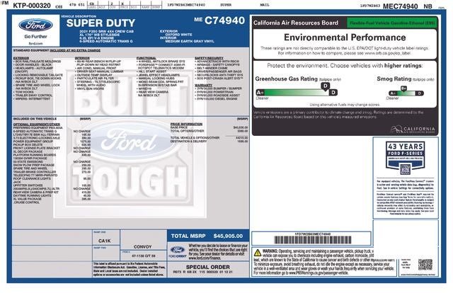 2021 Ford Super Duty F-250 Pickup XL