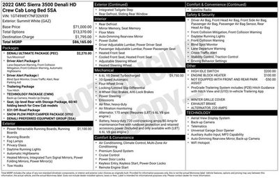 2022 GMC Sierra 3500HD Denali