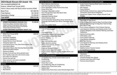2024 Buick Encore GX Avenir