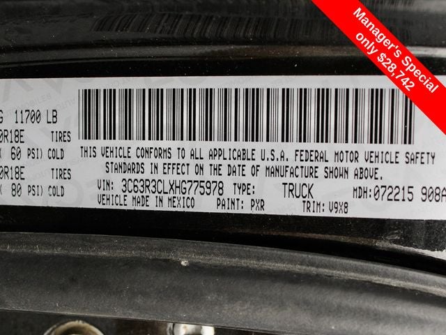 2017 RAM 3500 Tradesman