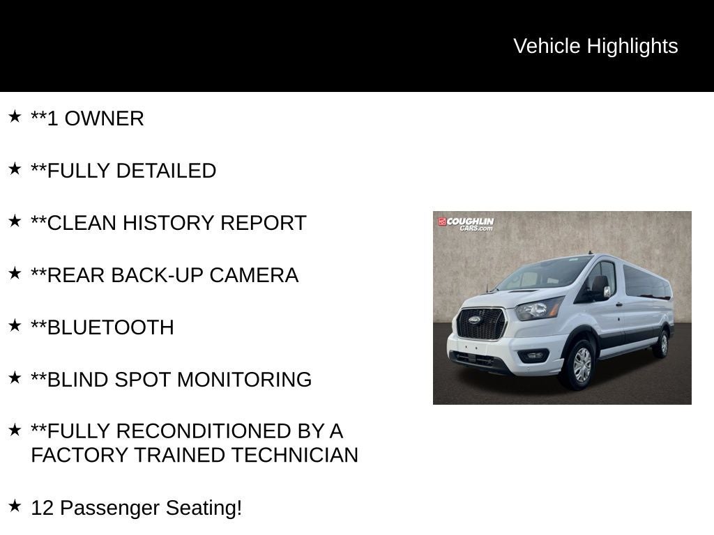 2023 Ford Transit-350 XLT