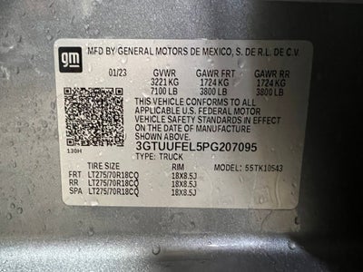 2023 GMC Sierra 1500 AT4X