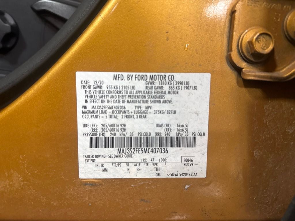 2021 Ford EcoSport S