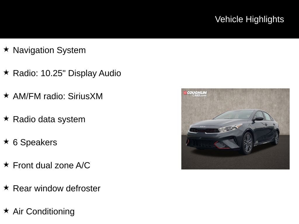 2023 Kia Forte GT-Line