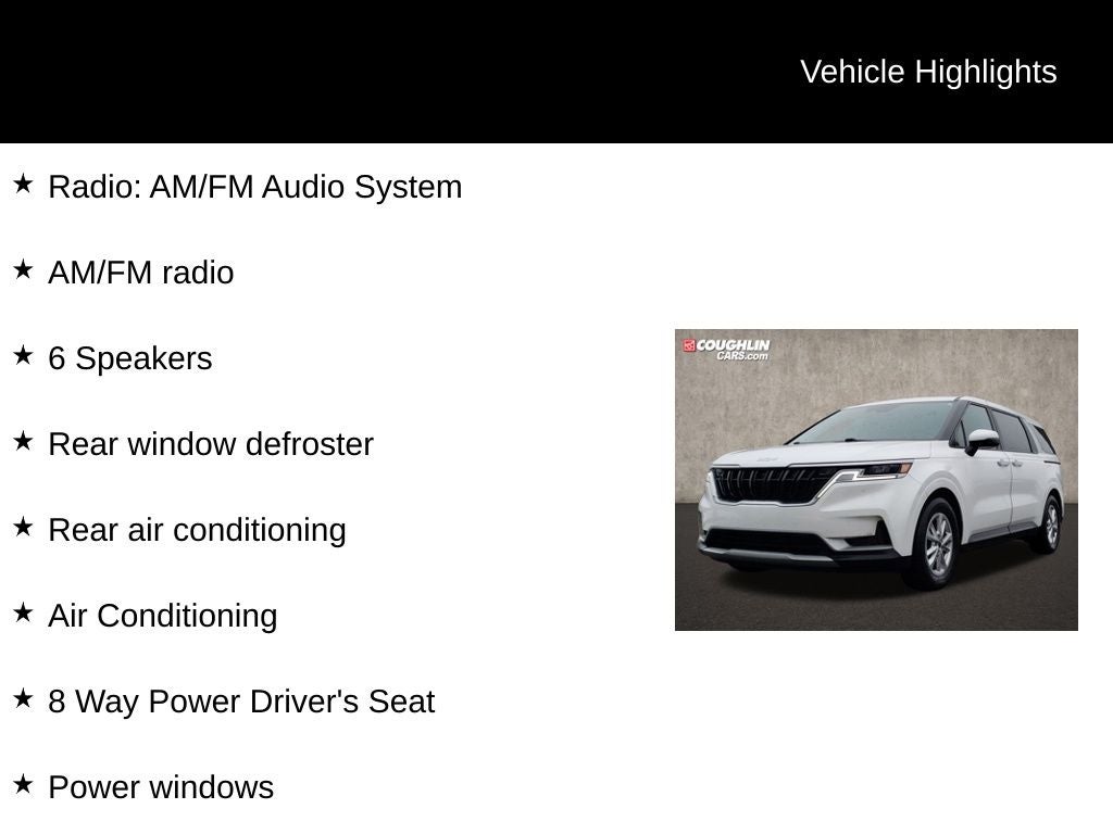 2022 Kia Carnival LXS