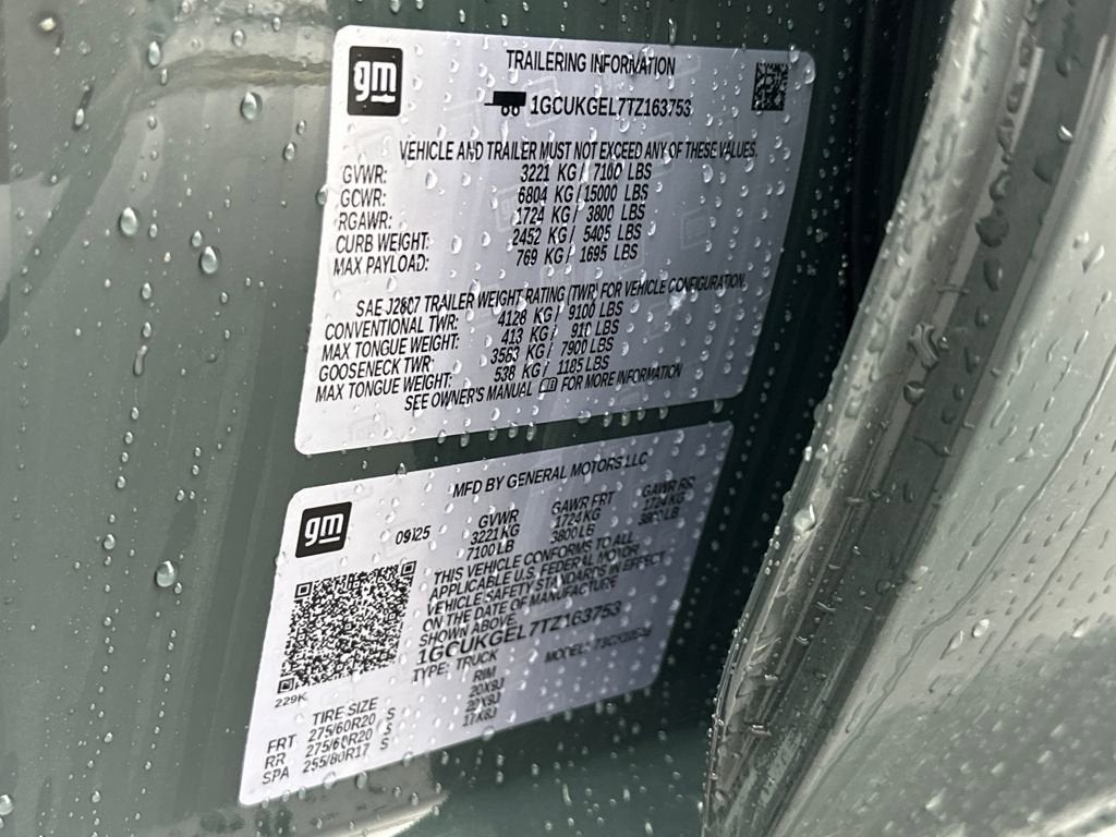 2026 Chevrolet Silverado 1500 LTZ