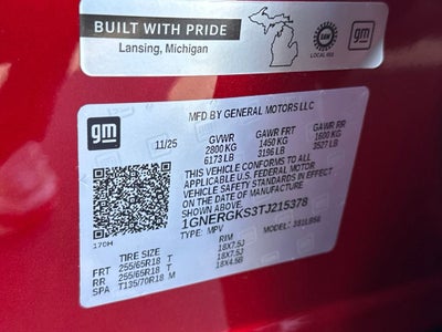 2026 Chevrolet Traverse LT