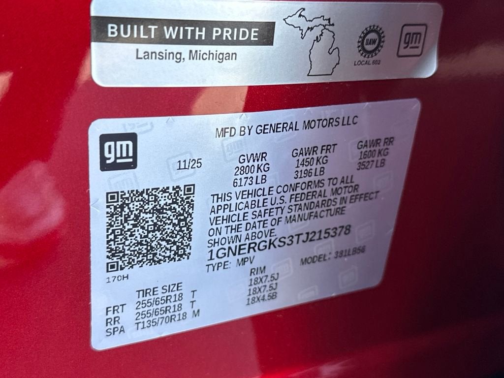 2026 Chevrolet Traverse LT