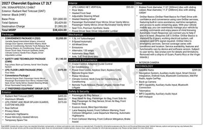 2027 Chevrolet Equinox LT