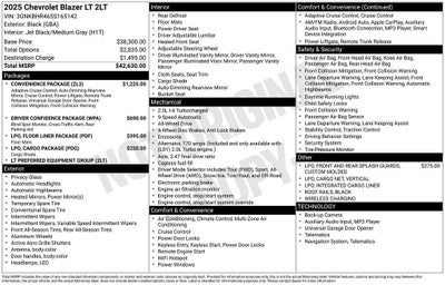 2025 Chevrolet Blazer 2LT