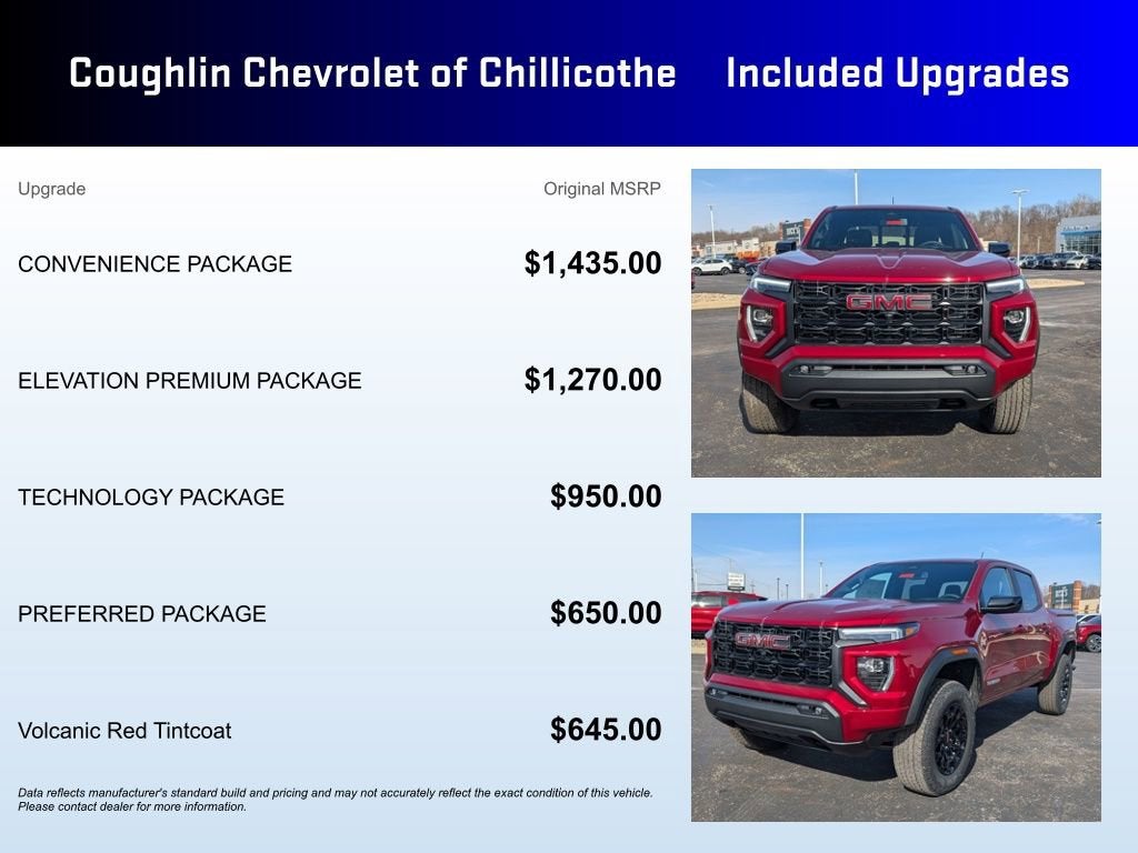 2026 GMC Canyon Elevation