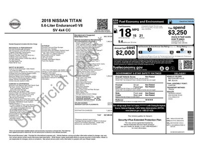 2018 Nissan Titan SV