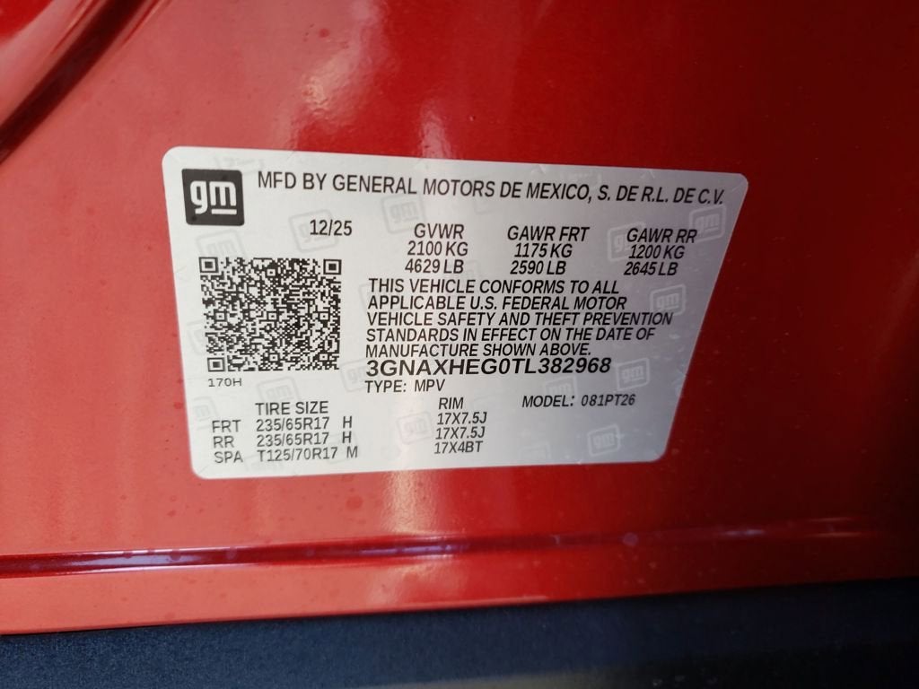 2026 Chevrolet Equinox LT