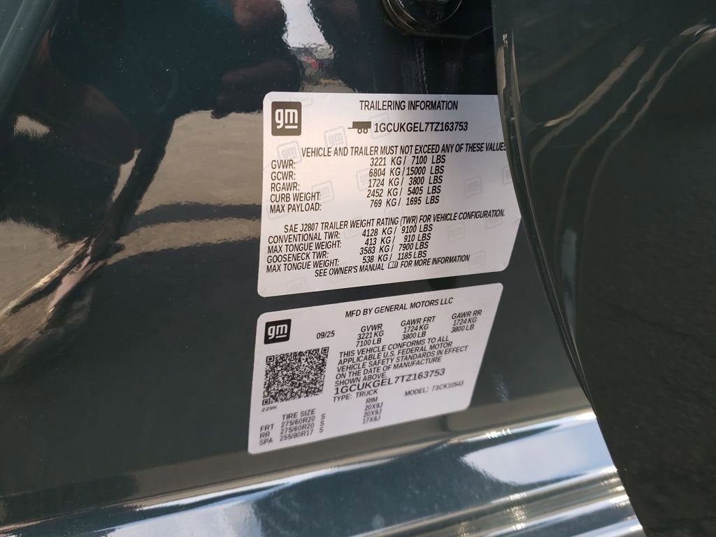 2026 Chevrolet Silverado 1500 LTZ