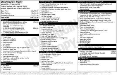 2025 Chevrolet Trax LT