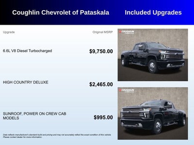 2021 Chevrolet Silverado 3500 HD High Country DRW