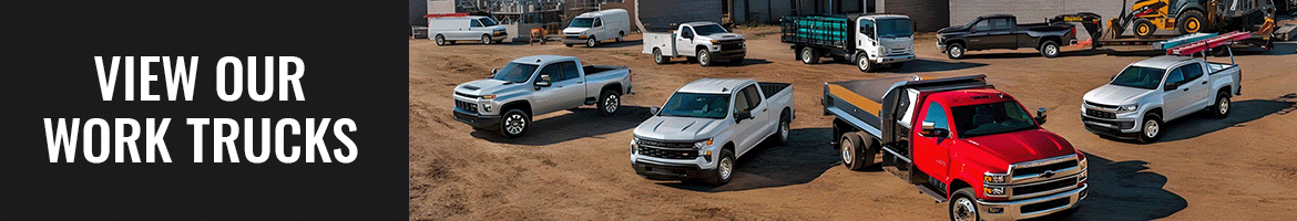 View Our Work Trucks at Coughlin Chevrolet of Marysville in Marysville OH